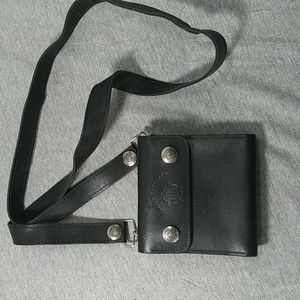 Harley-Davidson small leather cross bag